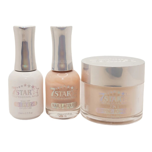 7 Star 3in1 Dipping Powder + Gel Polish + Nail Lacquer, 412