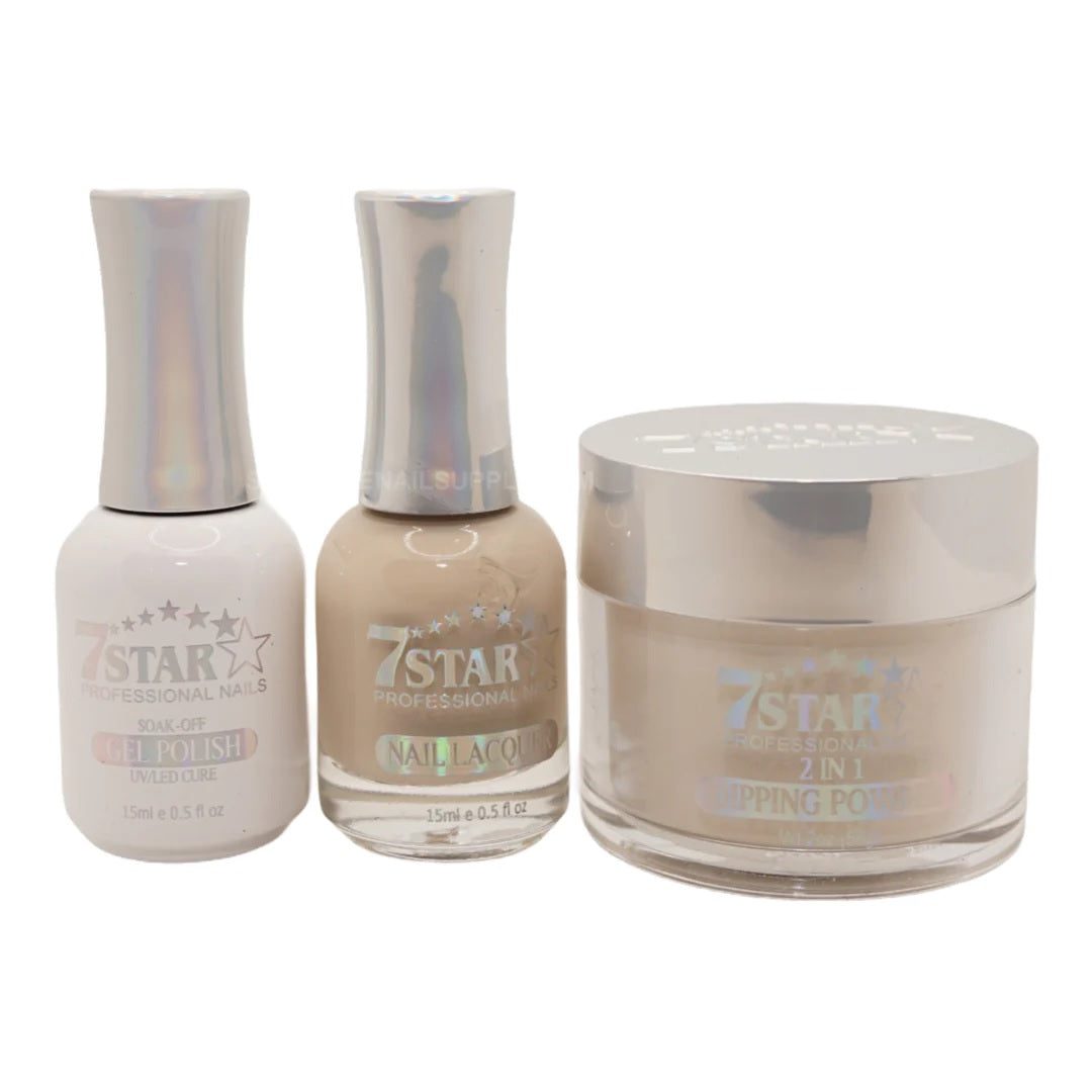 7 Star 3in1 Dipping Powder + Gel Polish + Nail Lacquer, 416