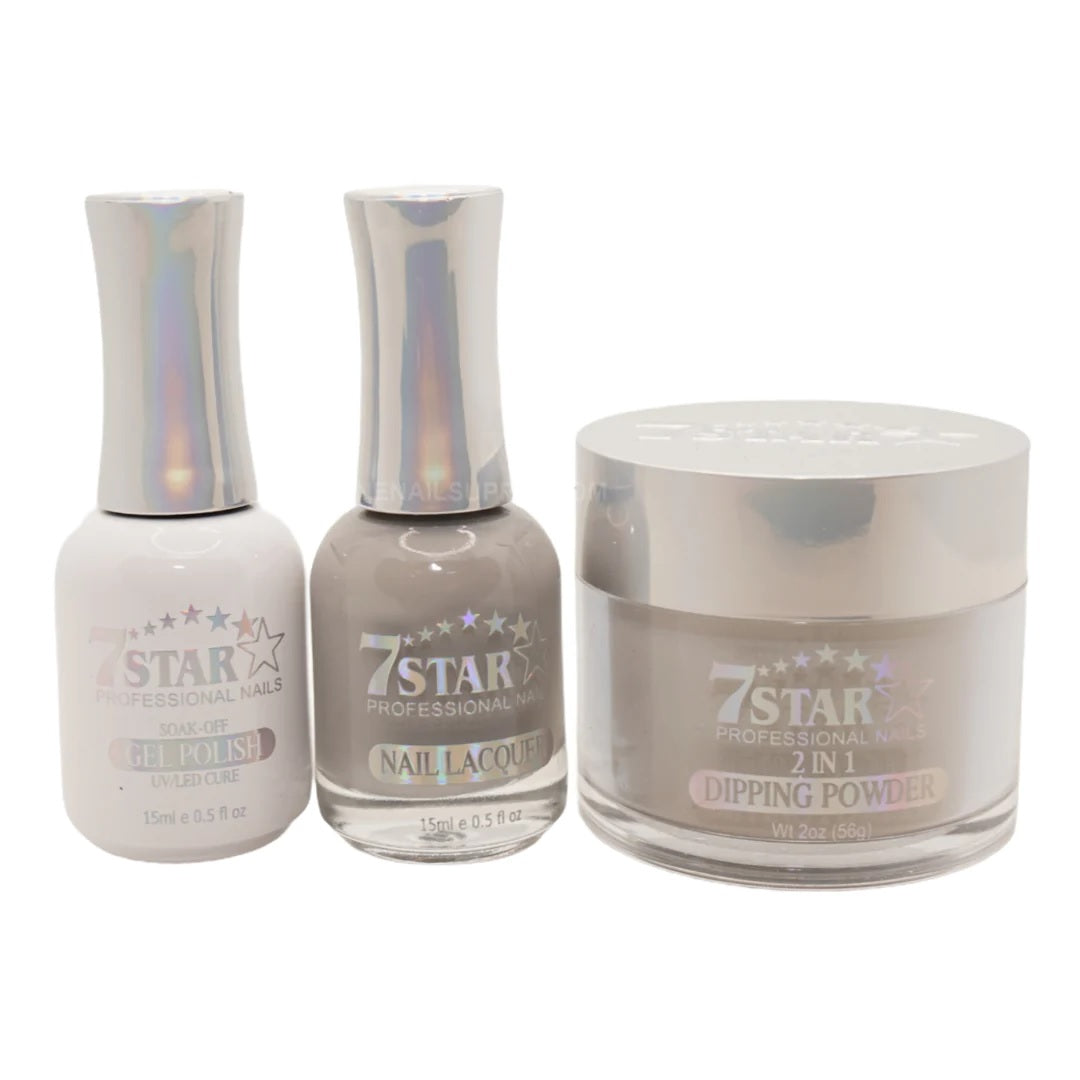 7 Star 3in1 Dipping Powder + Gel Polish + Nail Lacquer, 417