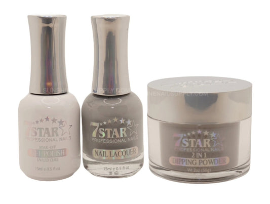 7 Star 3in1 Dipping Powder + Gel Polish + Nail Lacquer, 418