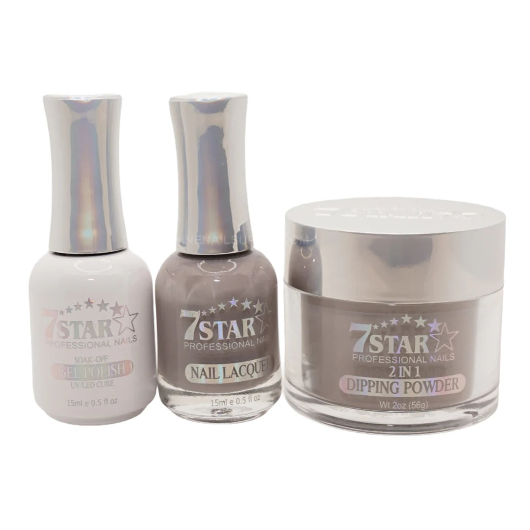 7 Star 3in1 Dipping Powder + Gel Polish + Nail Lacquer, 419