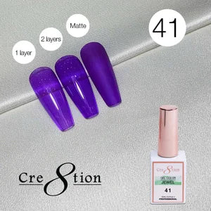 Cre8tion Gel 0.5oz - JEWEL (Pk: 6 pcs/box, 180 pcs/case) Collection - 041