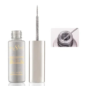 Cre8tion Detailing Nail Art Gel, 41, Bright Silver Platinum, 0.33oz