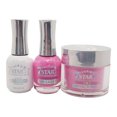 7 Star 3in1 Dipping Powder + Gel Polish + Nail Lacquer, 437