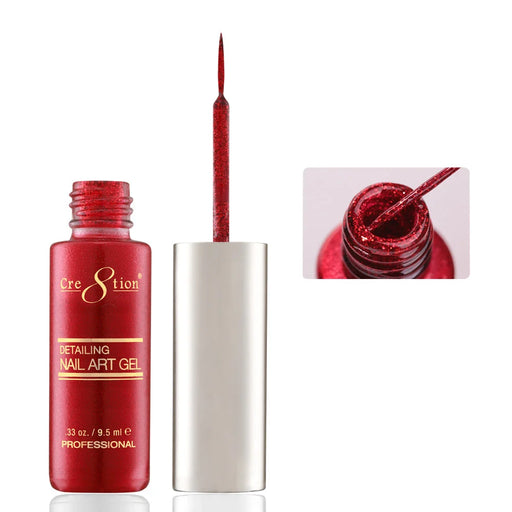 Cre8tion 0.33oz Detailing Nail Art Gel Collection - 043