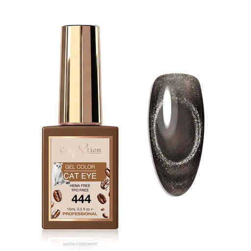 Cre8tion Gel 0.5oz - TEA & COFFEE Cat Eye Collection (24 colors) - 444
