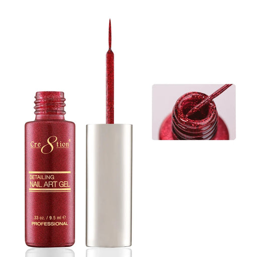 Cre8tion 0.33oz Detailing Nail Art Gel Collection - 044