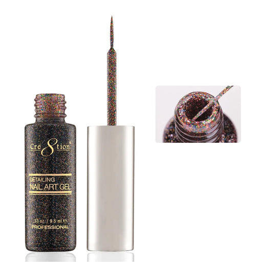 Cre8tion 0.33oz Detailing Nail Art Gel Collection - 046