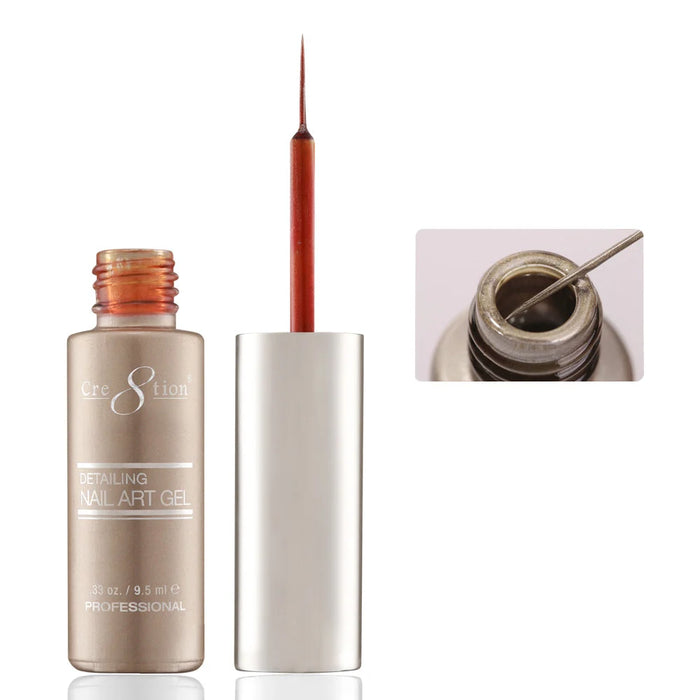 Cre8tion 0.33oz Detailing Nail Art Gel Collection - 048