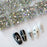 Cre8tion Nail Art Accessory - Rhinestone Flat Bottom #04, BOX