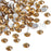 Cre8tion Rhinestone Nail Art -  Light Topaz (Pk: 80 pcs/pack) - SKU 1101-1018
