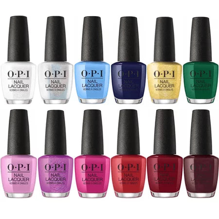 OPI Nail Lacquer, Nutcraker Winter 2018 Collection, Full Line of 12 colors (from NL K01 to NL K12)