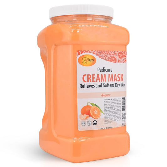 SpaRedi Pedi Cream Mask, Mandarin, 1Gal, 05080 OK0325MD