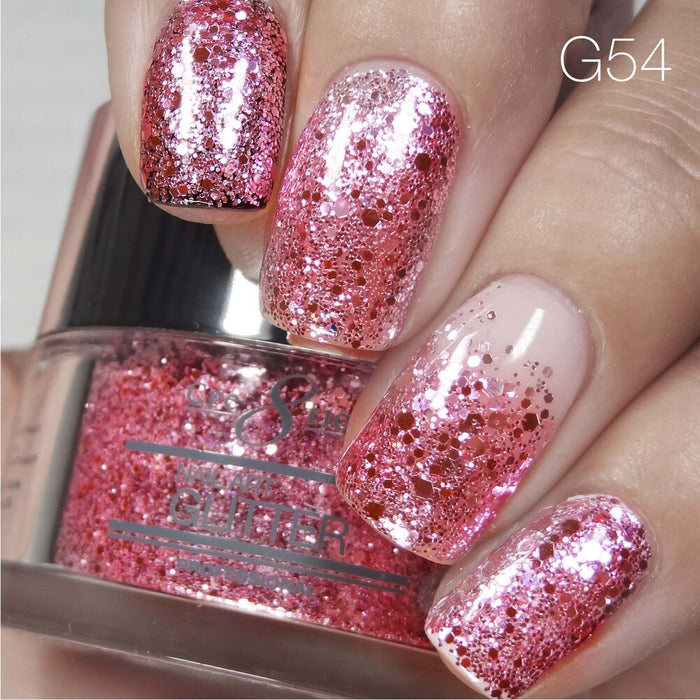 Cre8tion Nail Art 0.5oz (15g), Glitter - 054