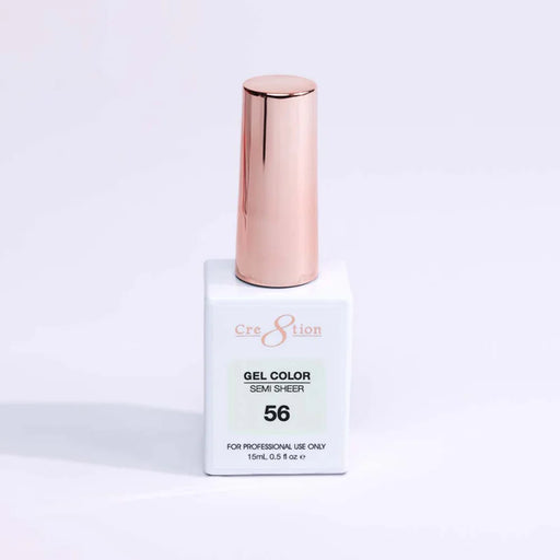 Cre8tion Gel 0.5oz - HEMA Free SEMI-SHEER Collection - 056