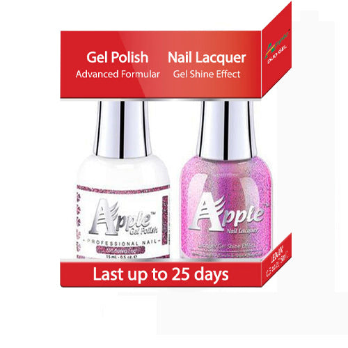 Apple Nail Lacquer & Gel Polish, 5G Collection, 586, Morning Lavender, 0.5oz KK1016