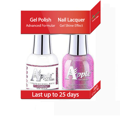 Apple Nail Lacquer & Gel Polish, 5G Collection, 586, Morning Lavender, 0.5oz KK1016