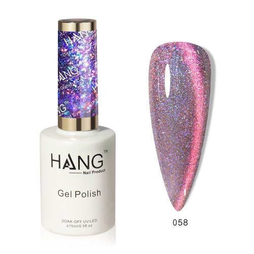 HANG 0.5oz Gel - Disco Glamour Cat Eye (#51-#60) - 058