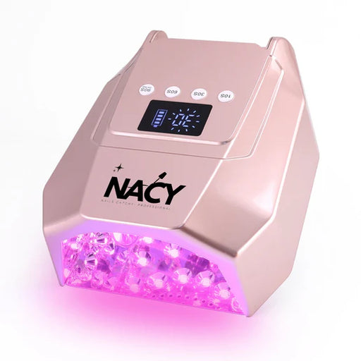 Nacy Pro Series Cordless UV/LED Lamp 98W - Light Rose Gold Color