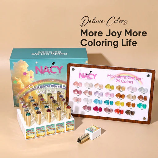 NACY MOONLIGHT Cat Eye Gel 0.5oz (26 Colors) Collection