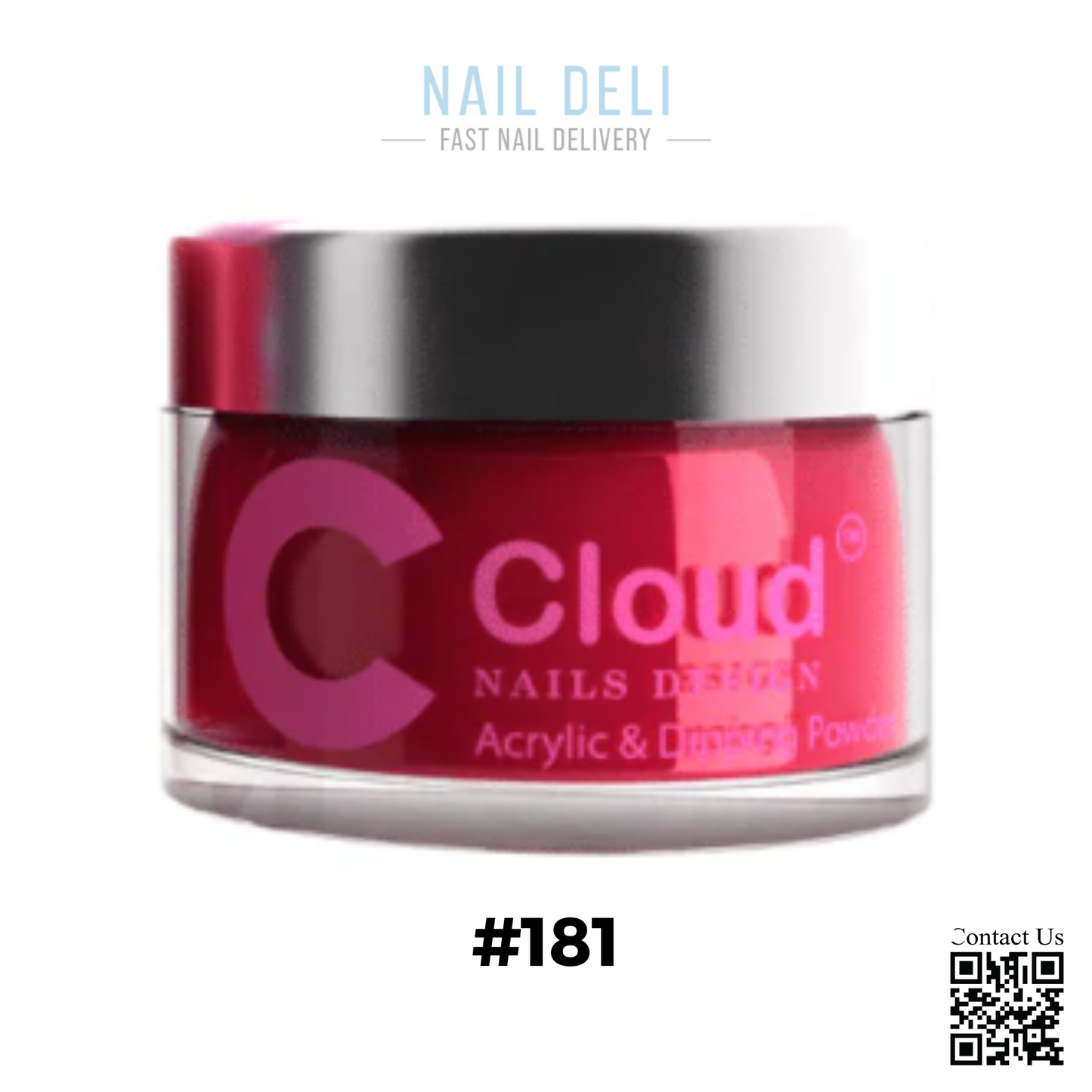 Chisel Cloud Acrylic/ Dipping Powder, Hawaii Collection, 2oz, 181