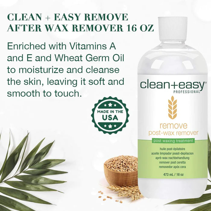 Clean & Easy Post-Wax Remover, 16oz, 43605 (Pk: 24 pcs/case)