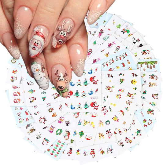 Airtouch Nail Art Sticker, Christmas Collection, Full Line Of 44 Designs ( From CM01 To CM44)