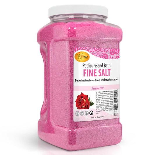 SpaRedi Pedi Bath Fine Salt, Sensual Rose, 1Gal, 07050 OK0325MD