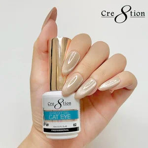 Cre8tion Cat Eye Gel - NUDE Collection, 0.5oz - 062