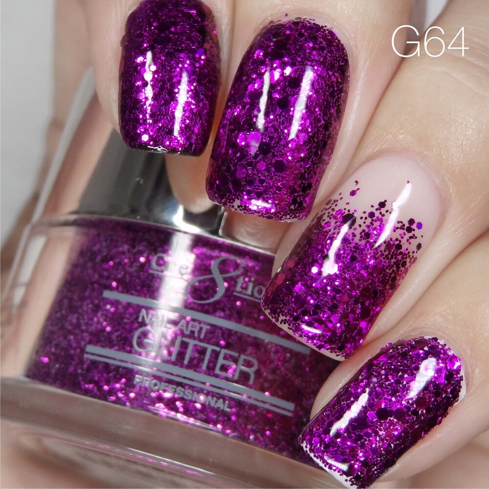Cre8tion Nail Art 0.5oz (15g), Glitter - 064