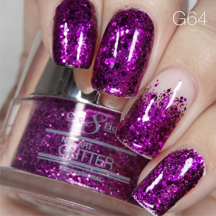 Cre8tion Nail Art 0.5oz (15g), Glitter - 064