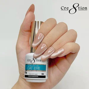 Cre8tion Cat Eye Gel - NUDE Collection, 0.5oz - 064
