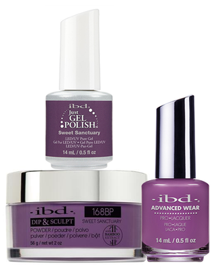 IBD 3in1 Dip & Sculpt Powder + Gel Polish + Nail Lacquer, 168BP, Sweet Sanctuary OK0331LK