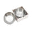Cre8tion Pedicure 4 Bowls, Silver