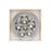 Cre8tion Pedicure Tray Set, Silver