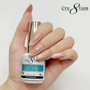 Cre8tion Cat Eye Gel - NUDE Collection, 0.5oz - 065