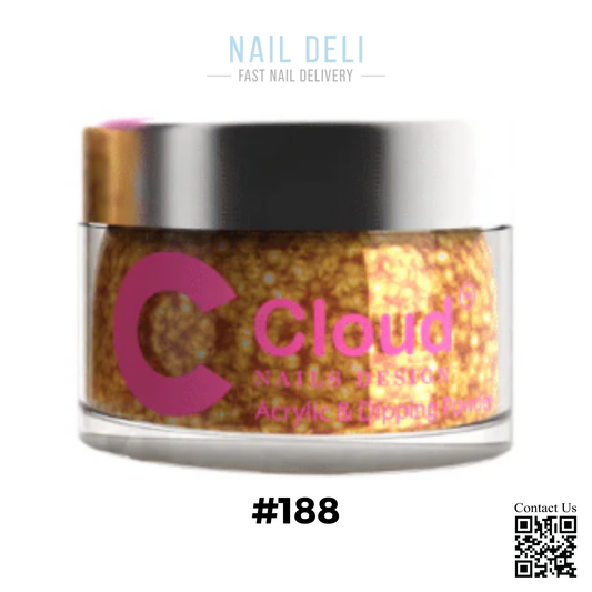 Chisel Cloud Acrylic/ Dipping Powder, Hawaii Collection, 2oz, 188