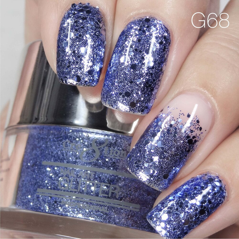 Cre8tion Nail Art Glitter, 068, 0.5oz, 1101-0883 OK0426VD