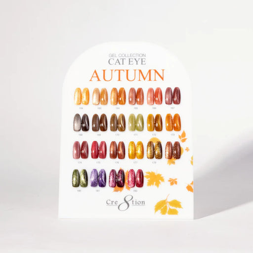 Cre8tion Counter Display Color Chart - Cat Eye Fall/Autumn (22 colors)