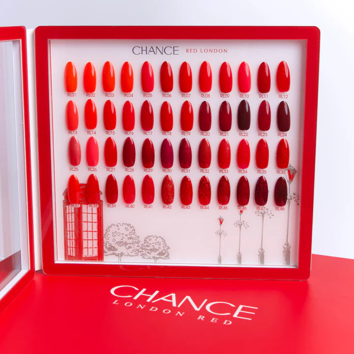 Chance Acrylic Booklet - RED LONDON Kit (48 Colors)