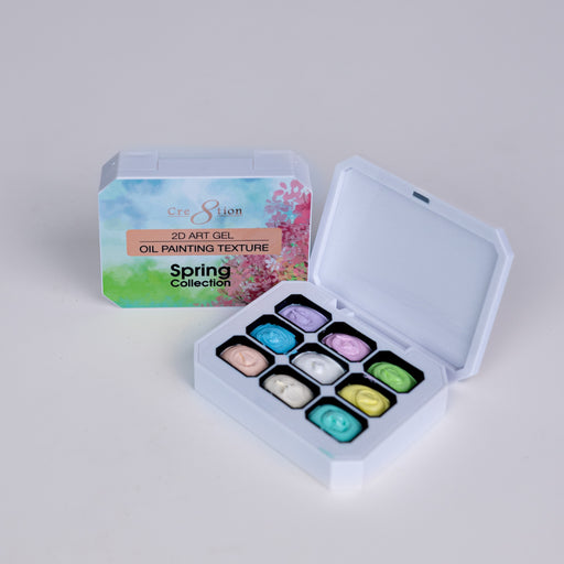 Cre8tion 2D Art Gel - Oil Painting Texture, SPRING Collection