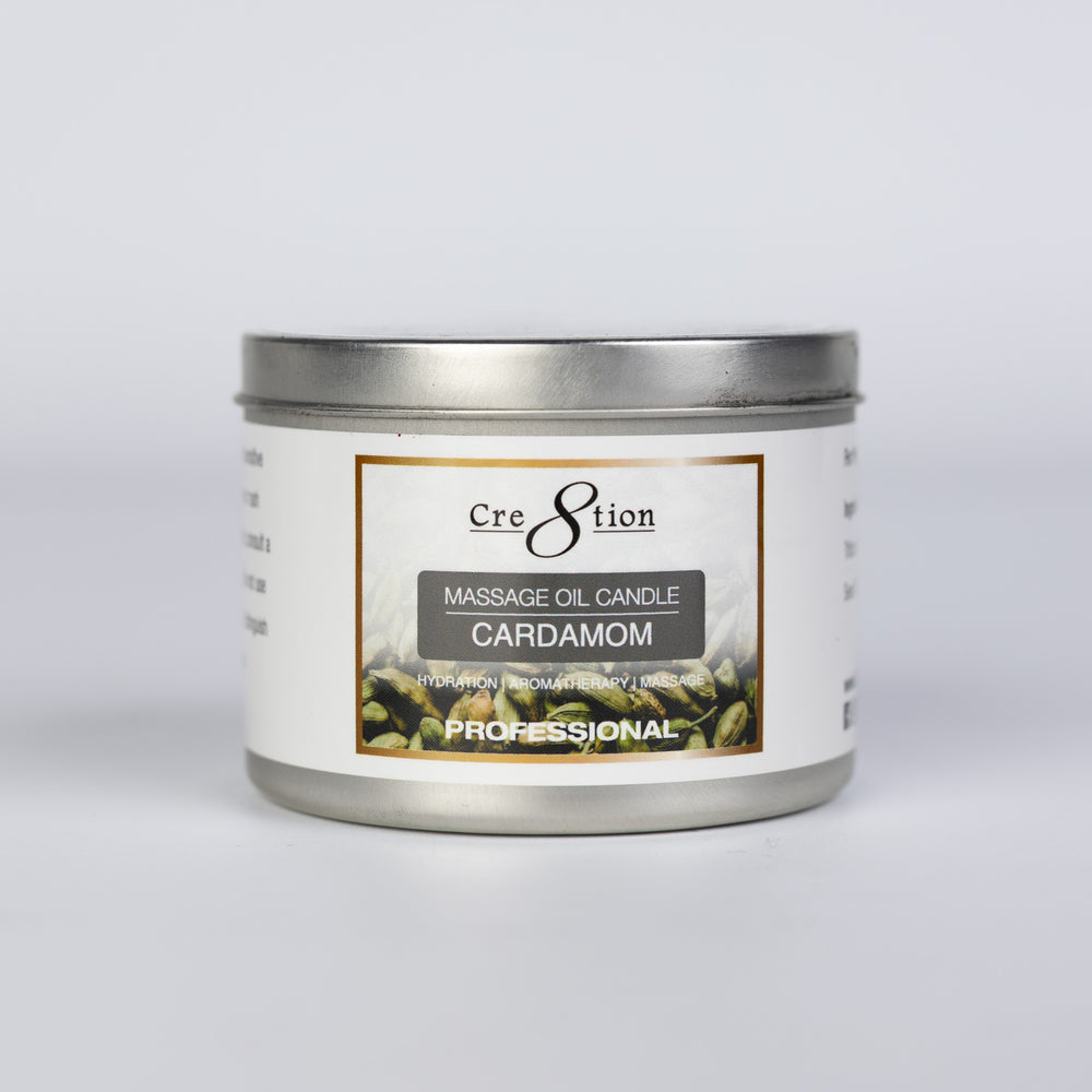Cre8tion Massage Oil Candles 6oz - CARDAMOM