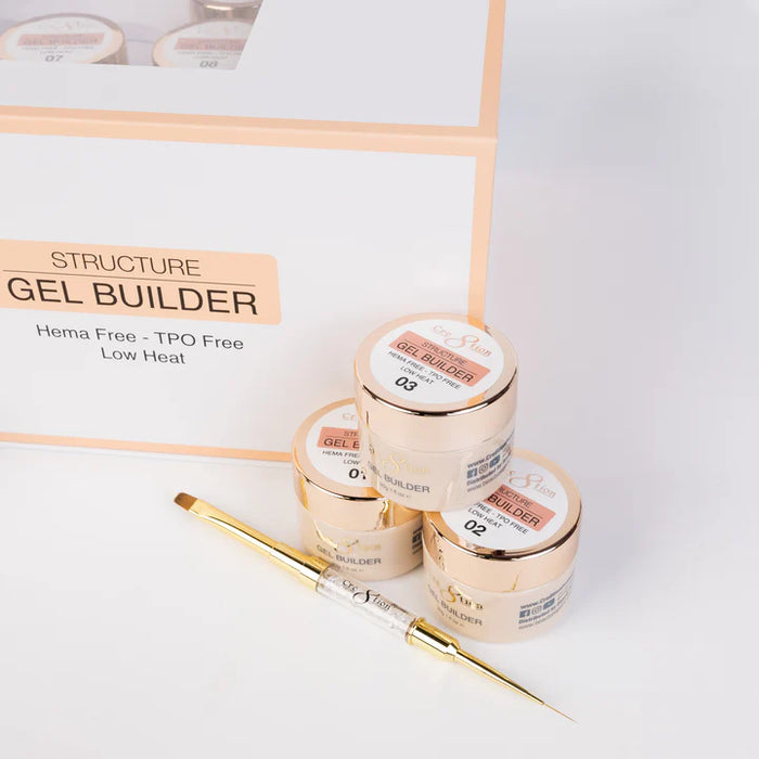 Cre8tion Kit (24 Colors) - Builder Gel in Jar 1oz (HEMA & TPO Free)