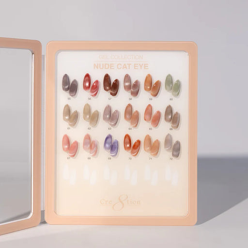 Cre8tion Acrylic Booklet - Cat Eye Nude 18 colors