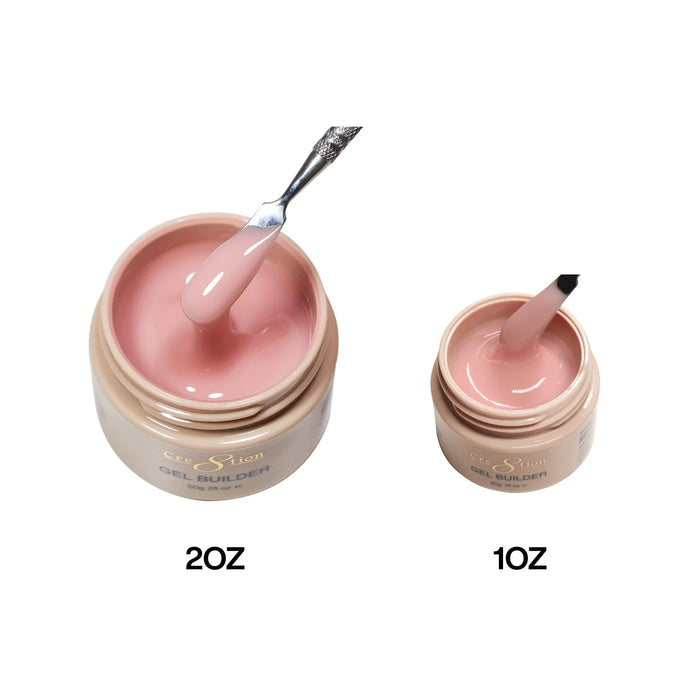Cre8tion Overlay/Structure - Builder Gel In Jar 2oz (HEMA & TPO Free) Collection - 003 - Soft Afternoon