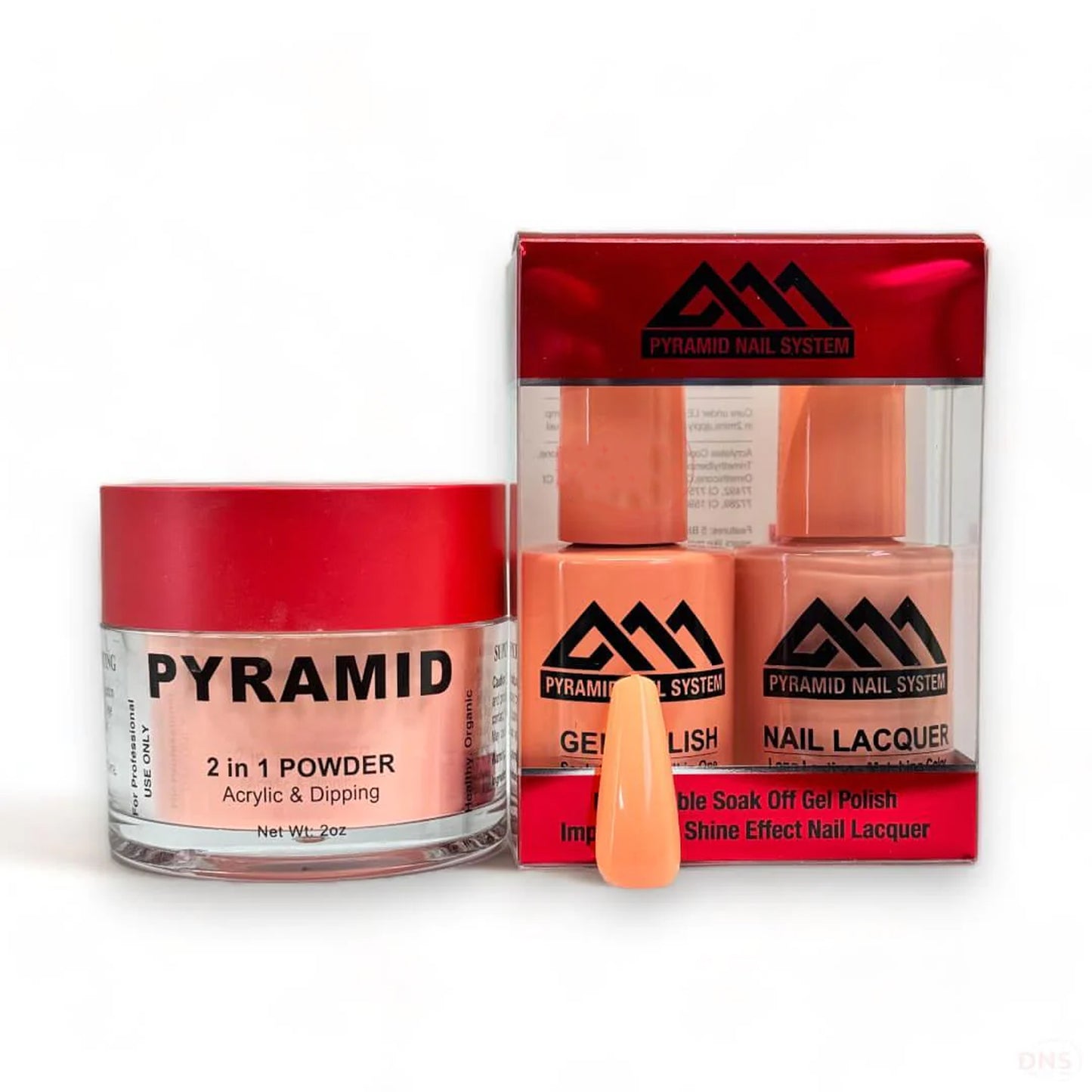 Pyramid 3in1 Dipping Powder + Gel Polish + Nail Lacquer, 724