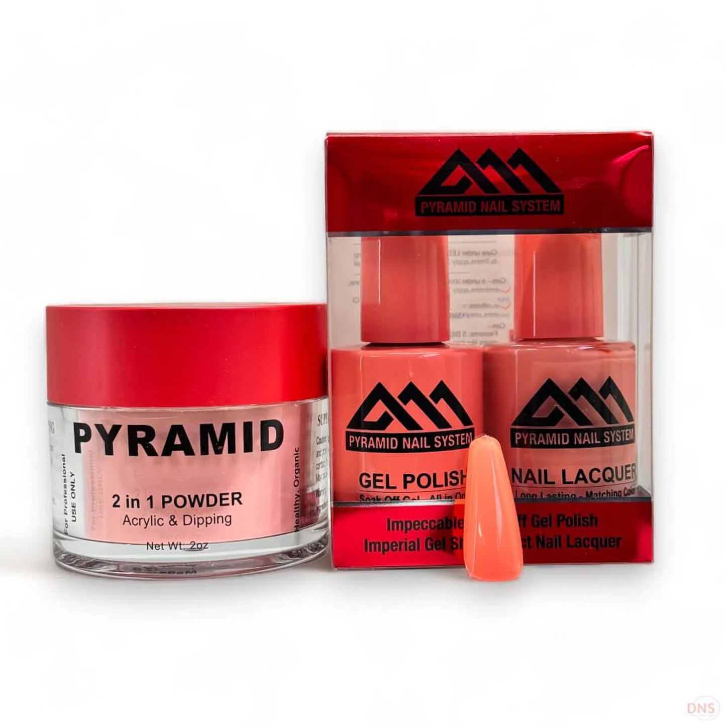 Pyramid 3in1 Dipping Powder + Gel Polish + Nail Lacquer, 726