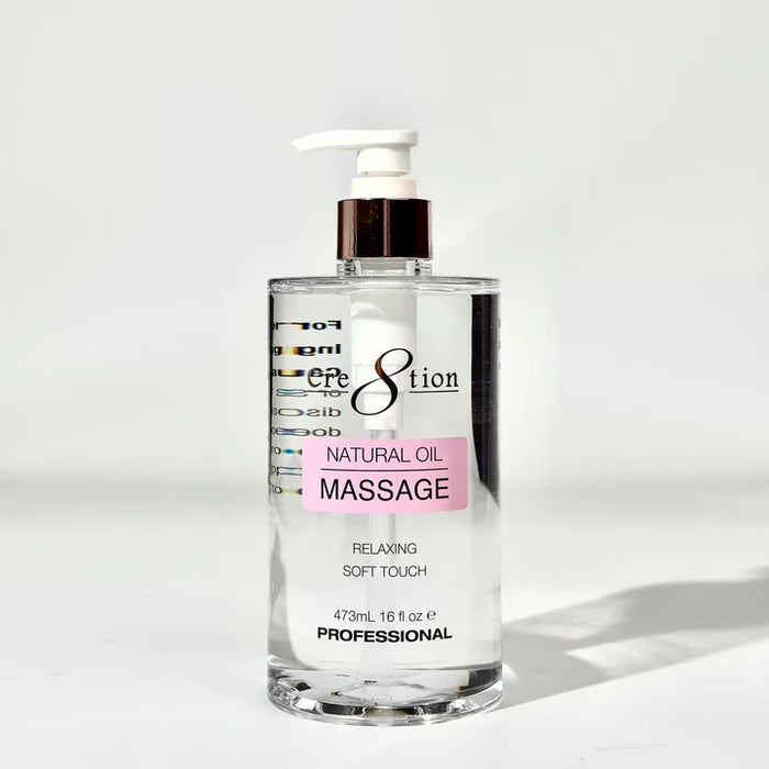Cre8tion Natural Oil 16oz - Massage (Pk: 22 pcs/case)