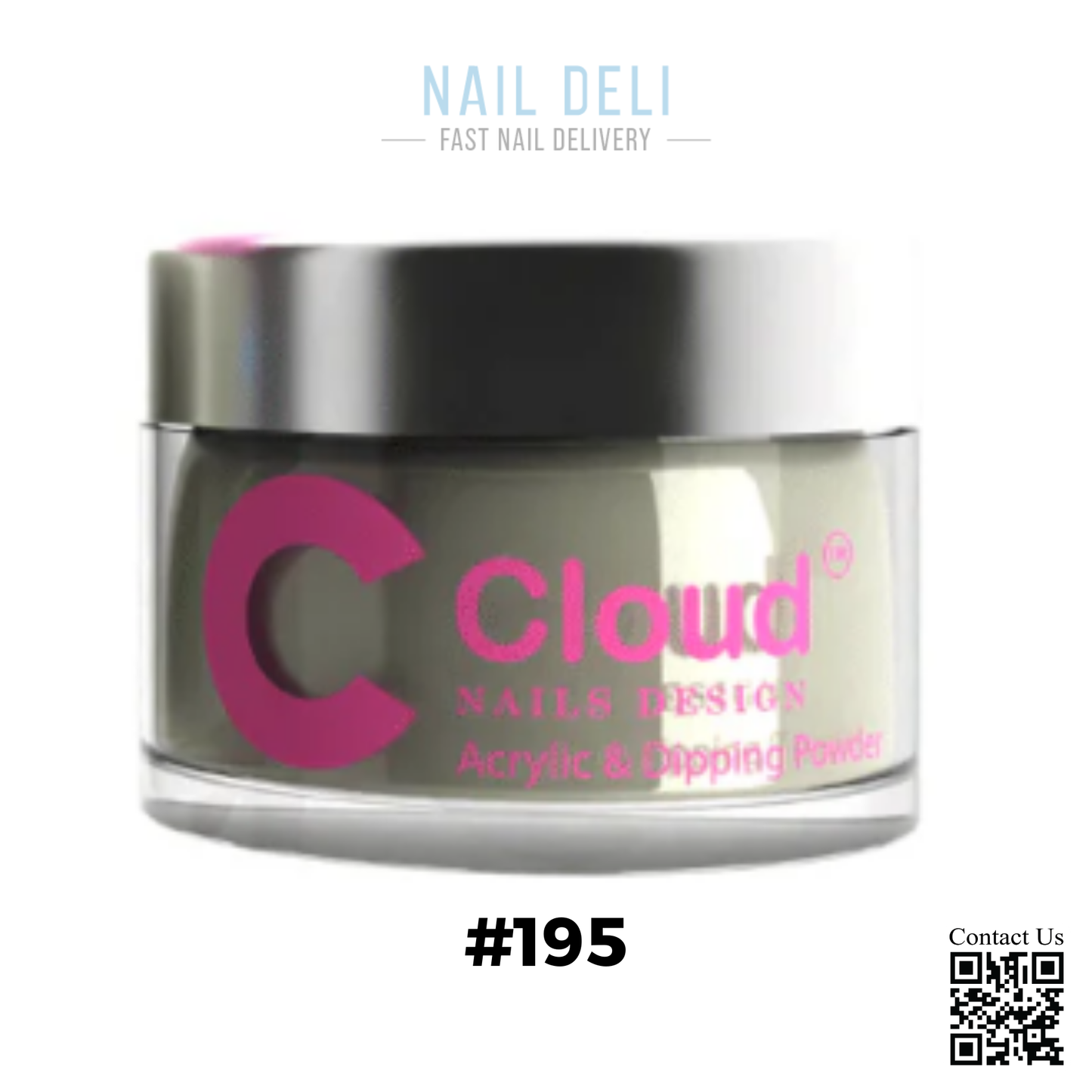 Chisel Cloud Acrylic/ Dipping Powder, Hawaii Collection, 2oz, 195