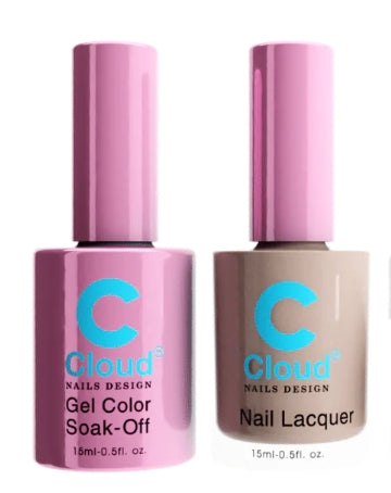 Chisel Nail Lacquer and Gel Polish, Cloud Nail Design Collection, 078, 0.5oz